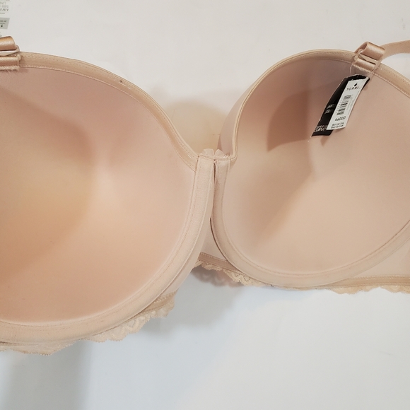 NWT Torrid Lightly Lined Multiway Strapless Bra Size 46DDD (46F) Nude Underwire - Picture 11 of 12
